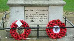 War Memorial, Billy Row © DCC 24/11/09
